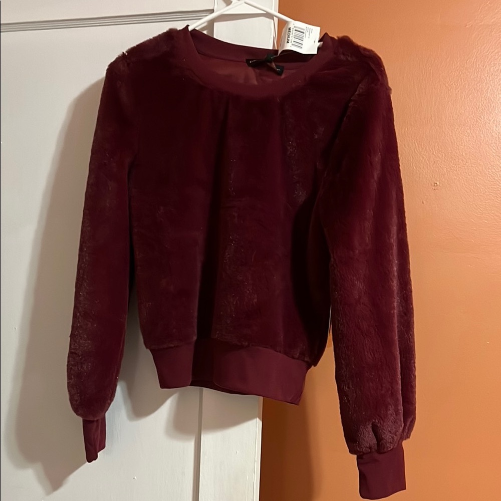Almost Famous Burgundy Sweater
